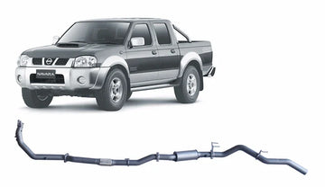 Redback Extreme Duty Exhaust for Nissan Navara D22 2.5L (01/2008 - 10/2015) - Brixton 4x4 - Buy Online Now!